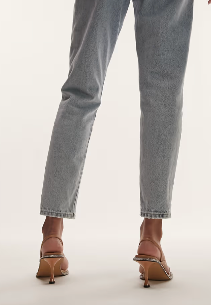 TOPSHOP CARA SLINGBACK HEELED SCANDAL WITH DIAMANTÉ TRIM IN IN CAMEL