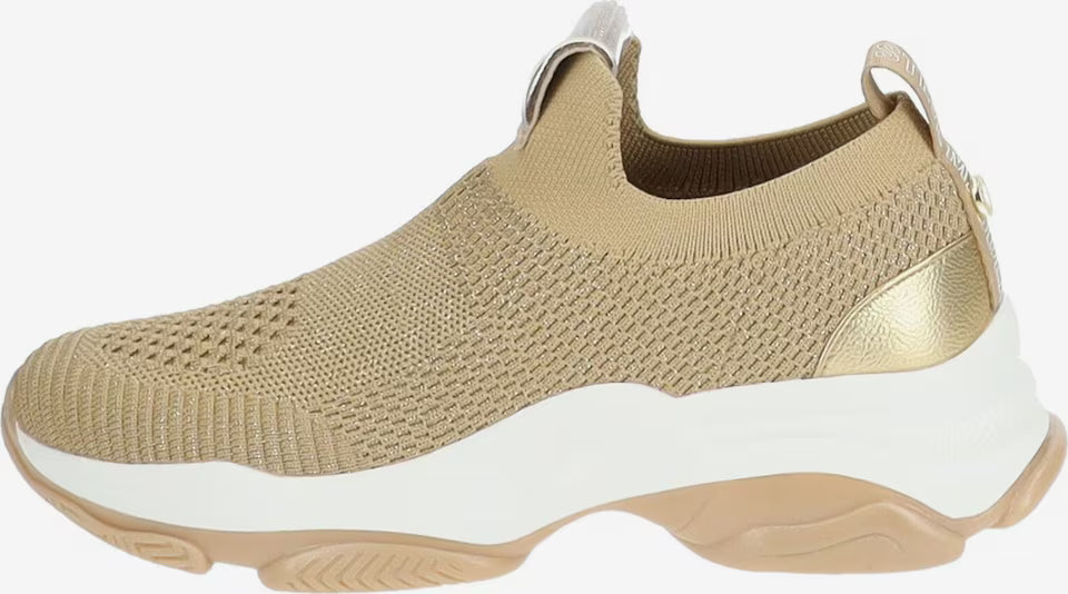 Steve Madden Elastic Beathable Slip-Ons in Bronze