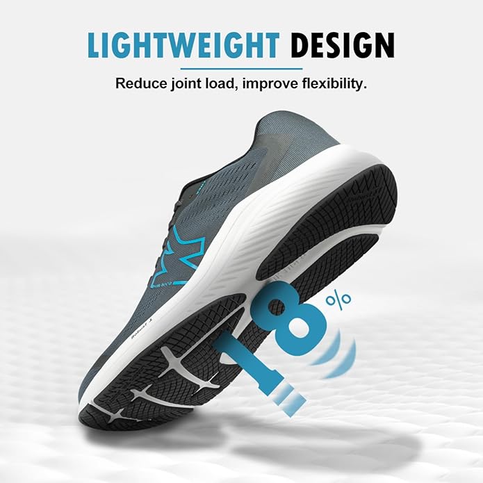 Walk-Hero Robust 1 Men's Walking Sneakers in Grey