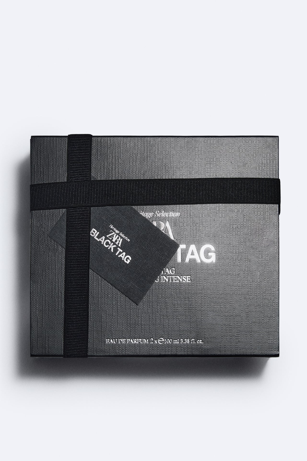 ZARA BLACK TAG + BLACK TAG INTENSE PERFUME 100ML X 2