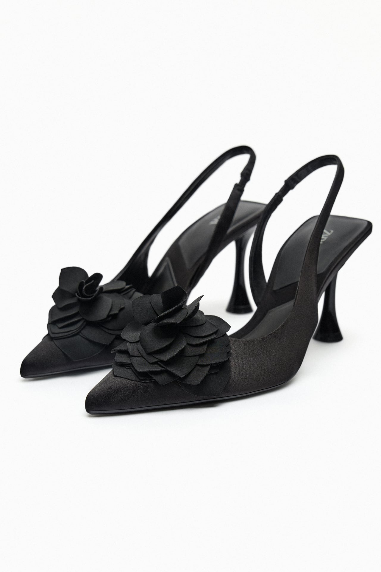 Zara best sale flower shoes