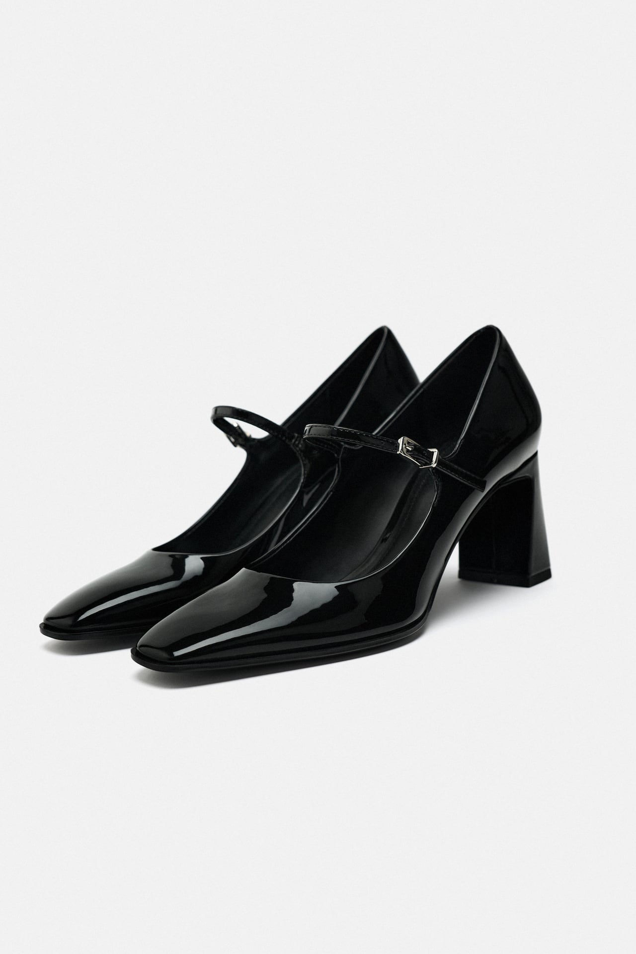 Patent shops block heel pumps