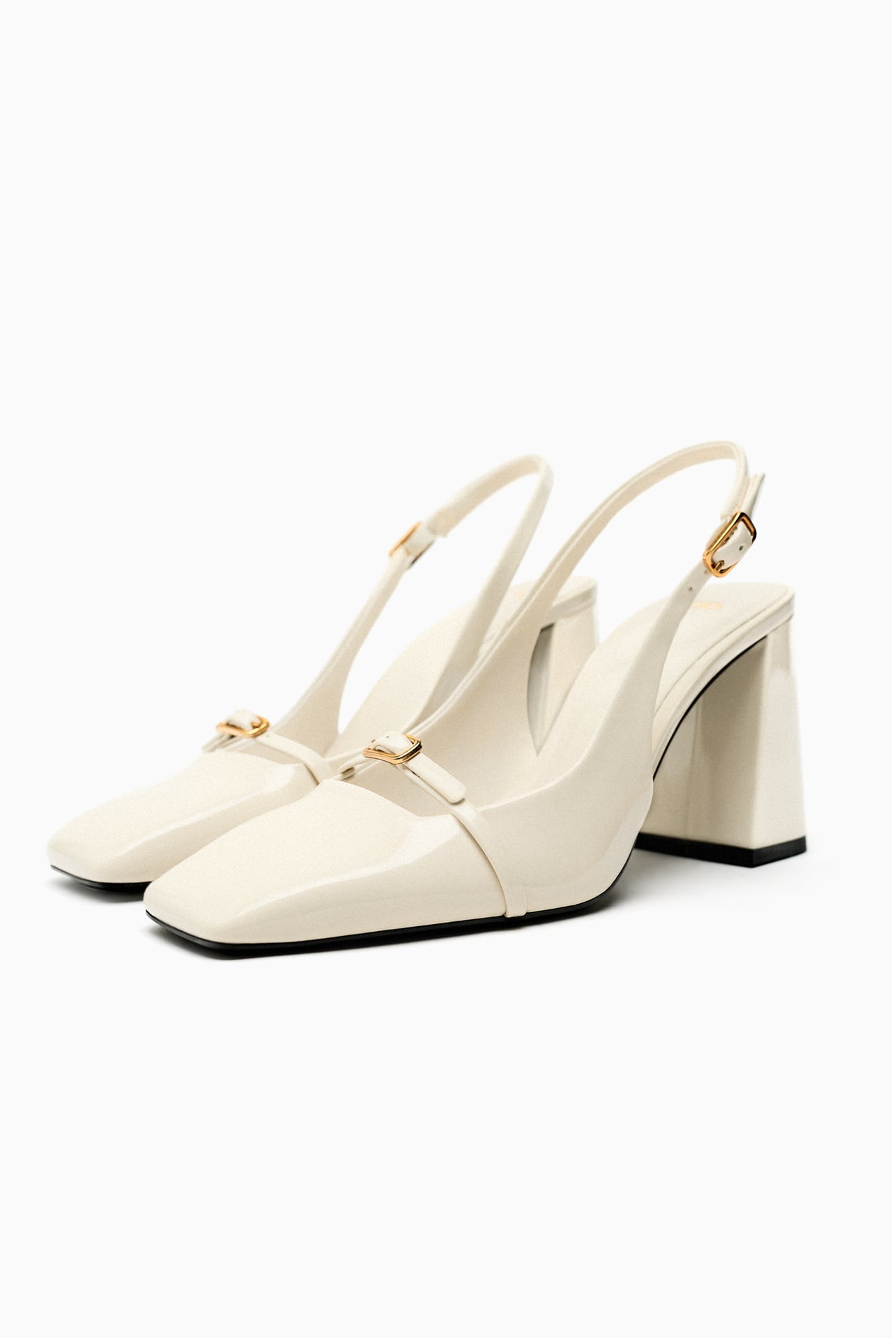 Block heel shoes zara Clearance