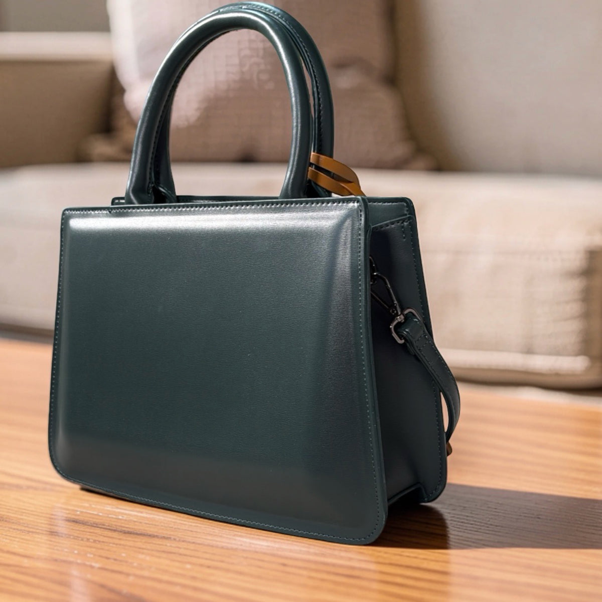 Bagco Medium Structured Bag in Green