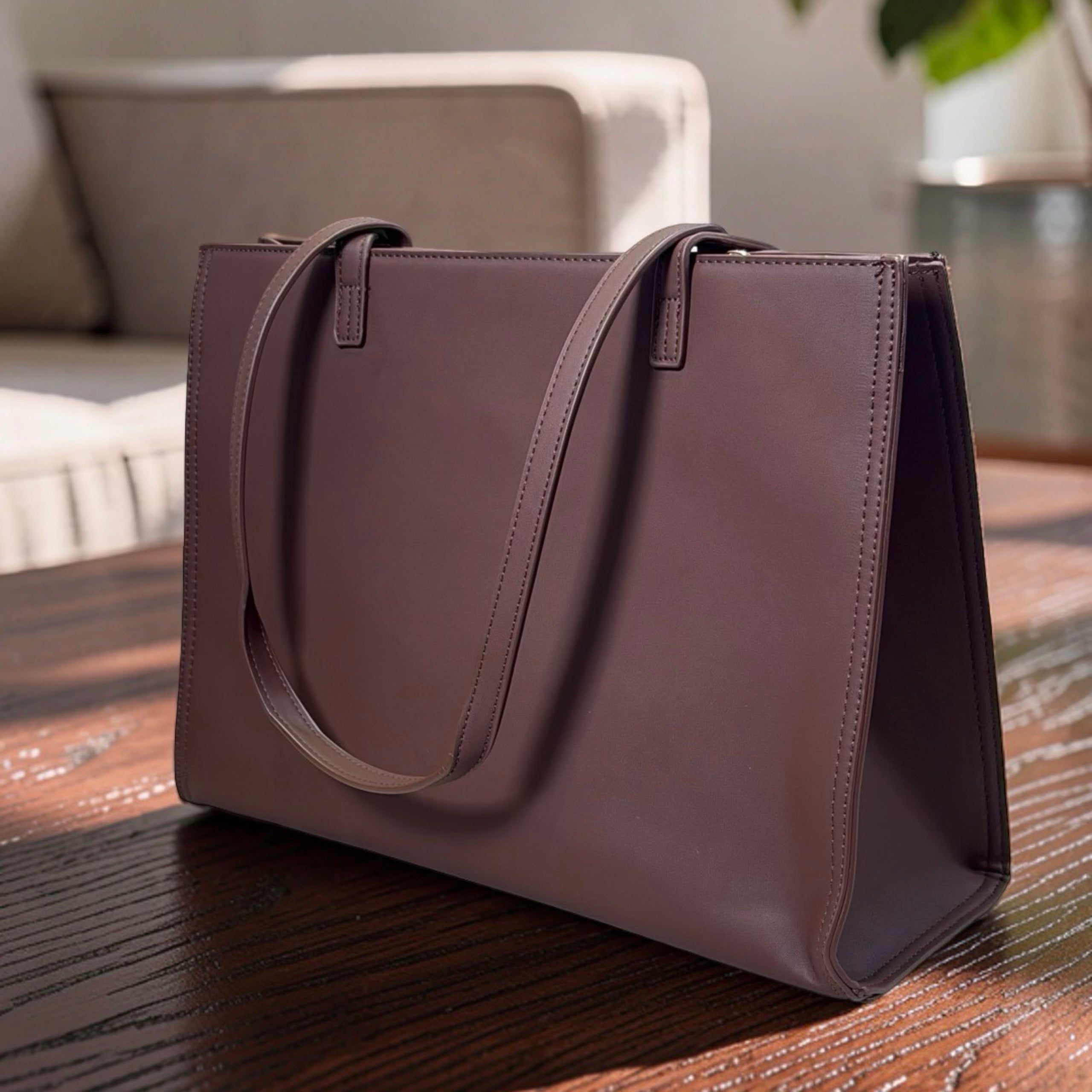 Chrisrosy 3-in-1 Shoulder Bag in Coffee