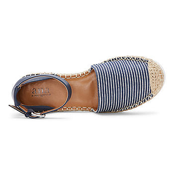 A.N.A BLUE ESPADRILLE SANDAL