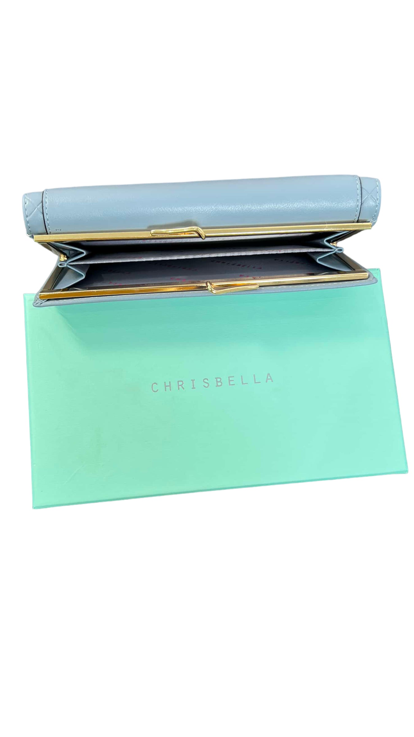 CHRISBELLA DEEP-PINK PATTERNED-FLAP WALLET