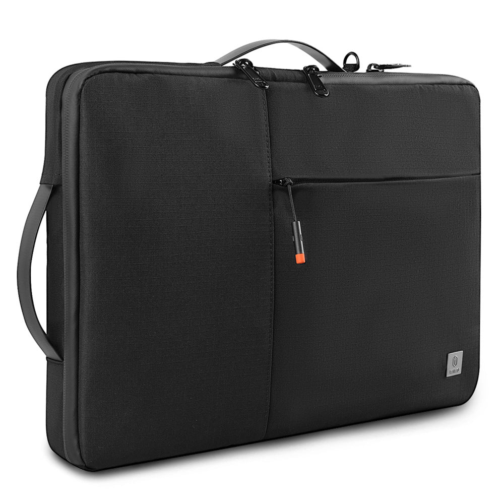WIWU DOUBLE LAYER LAPTOP SLEEVE BAG IN BLACK