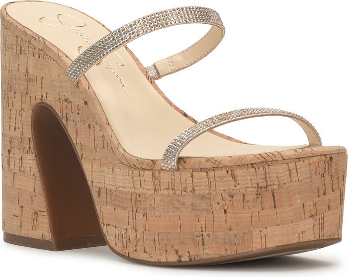 Jessica simpson cork discount wedge