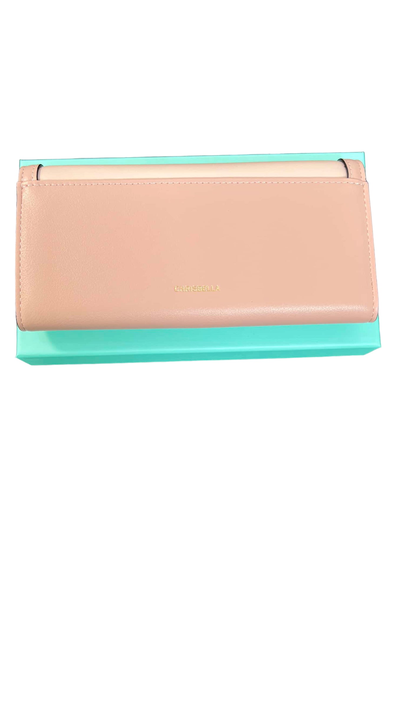 CHRISBELLA PINK TWO-TONE WALLET