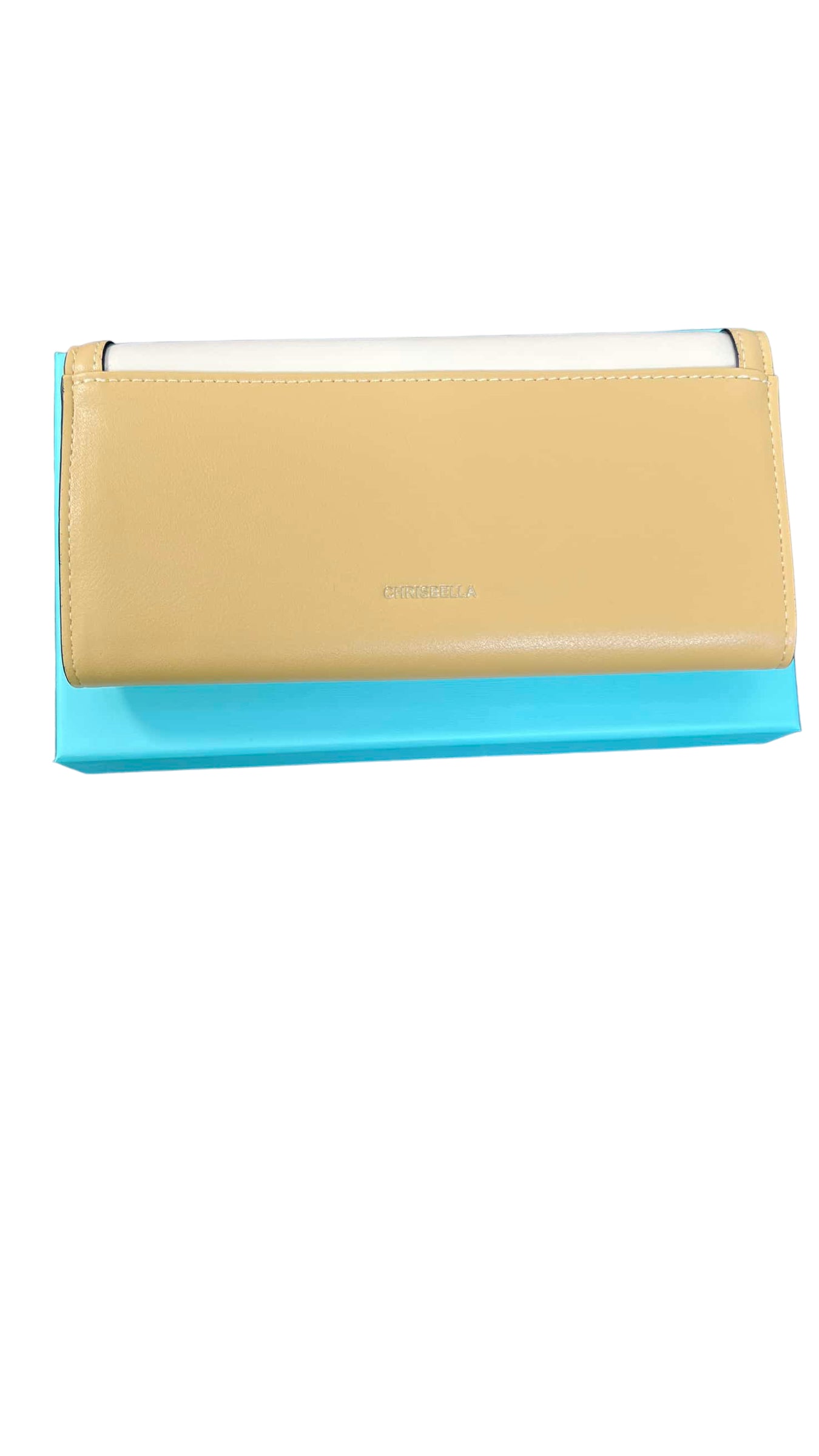 CHRISBELLA YELLOW TWO-TONE WALLET