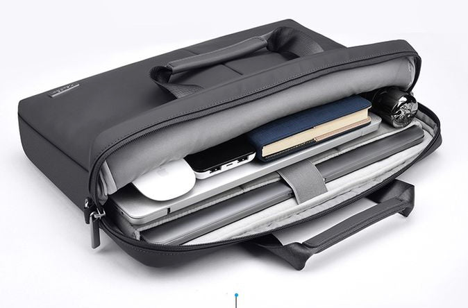 MELCOU GREY 16' WATER RESISTANT LAPTOP BAG