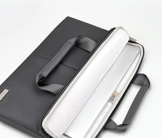 MELCOU GREY 16' WATER RESISTANT LAPTOP BAG