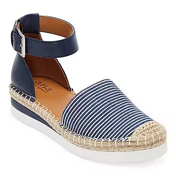 A.N.A BLUE ESPADRILLE SANDAL