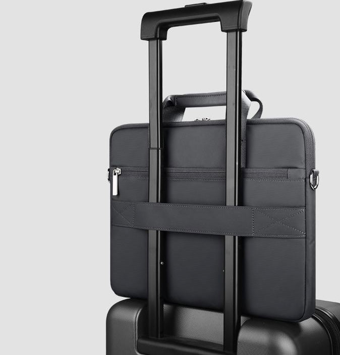 MELCOU GREY 16' WATER RESISTANT LAPTOP BAG