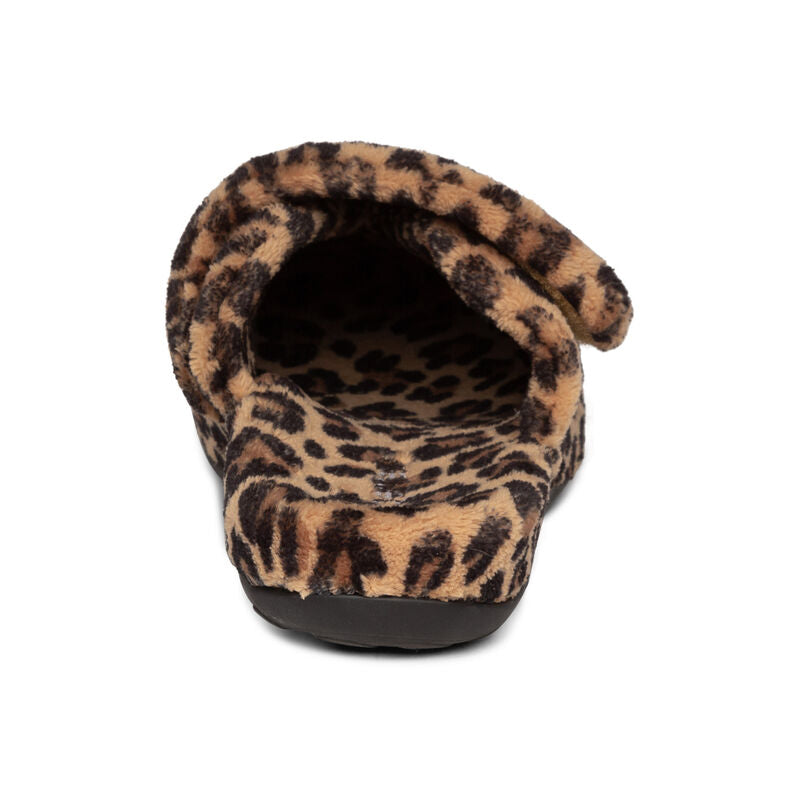 AETREX ANIMAL PRINT VELCRO CLOSURE MULE