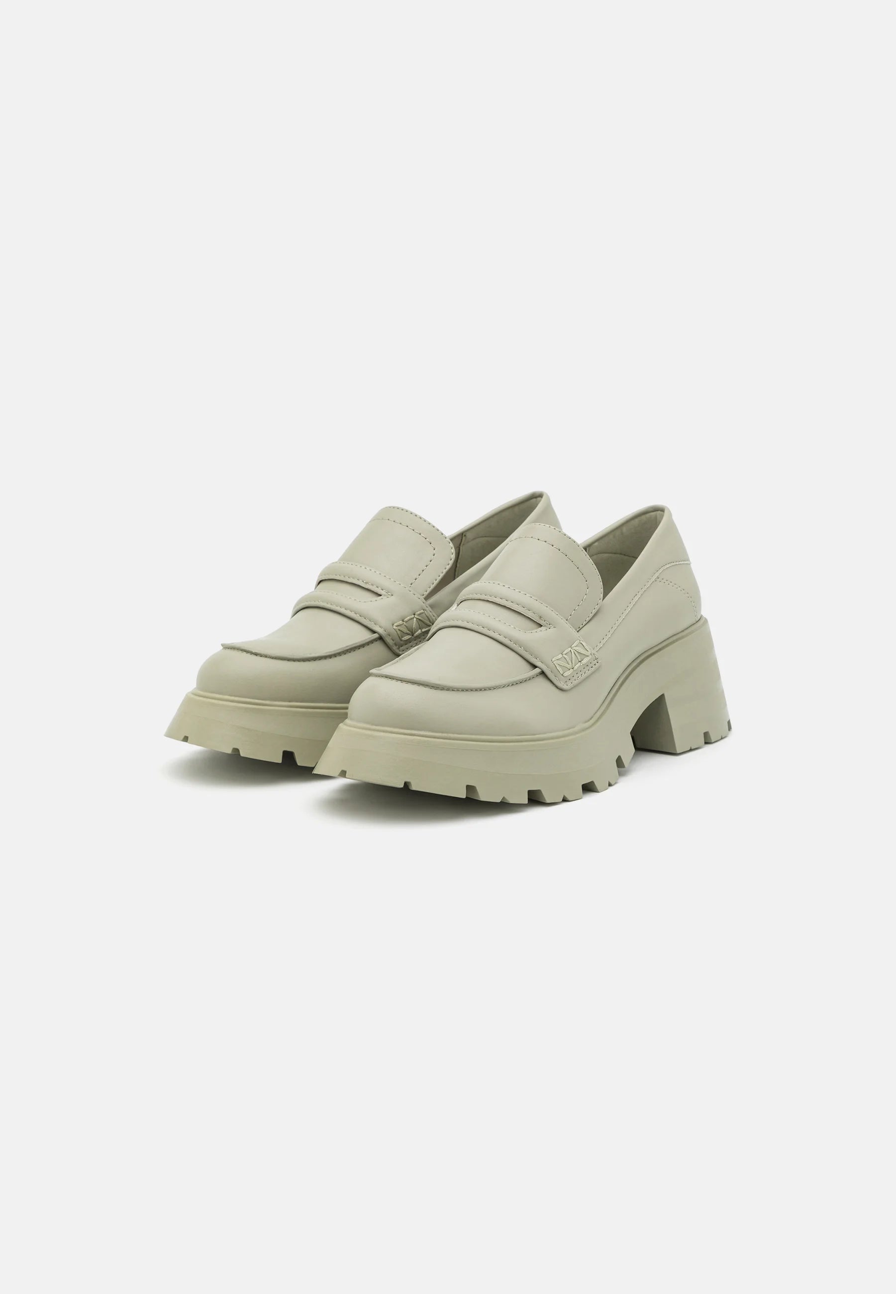CALL IT SPRING MINT CHUNKY SOLE LOAFERS