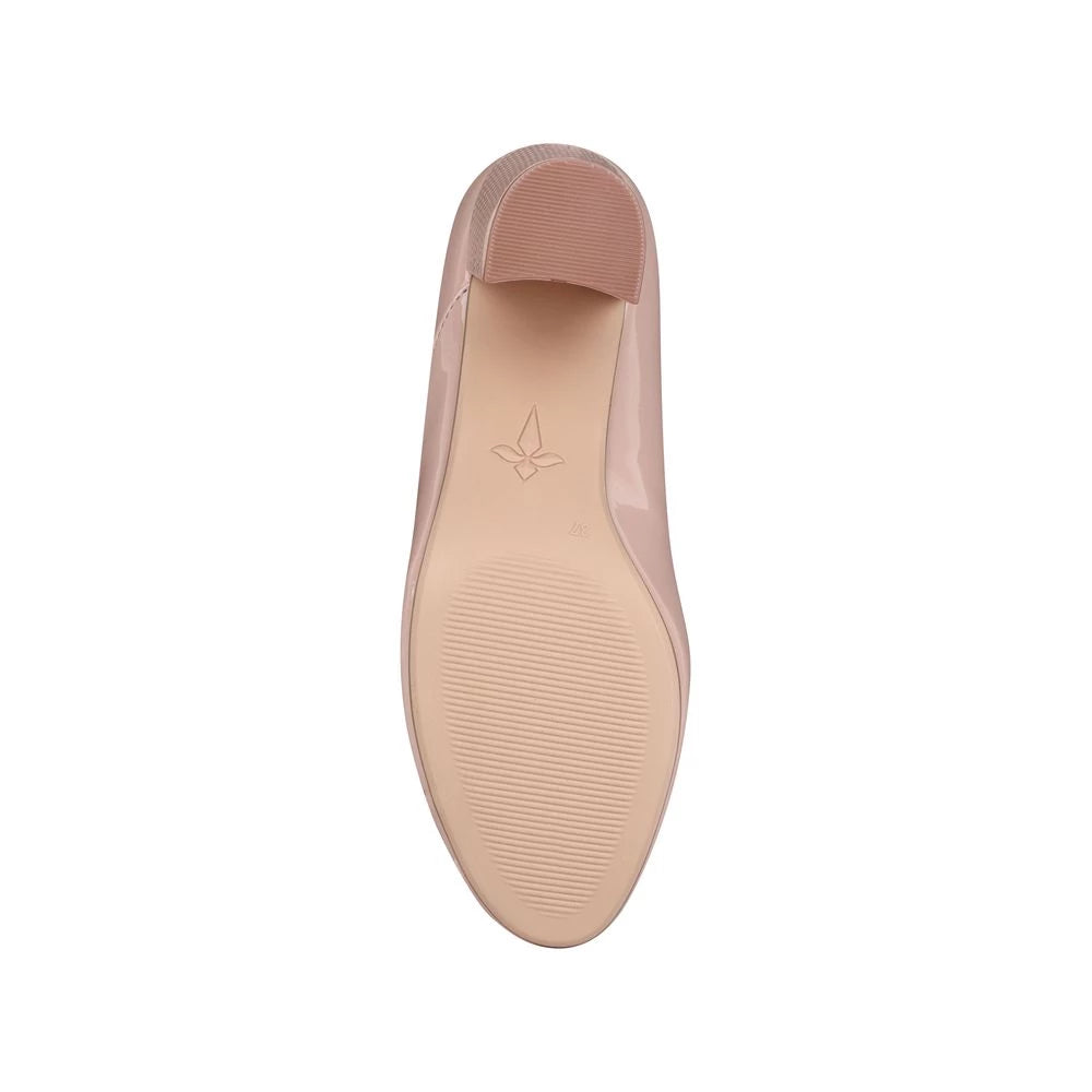 T.TACCARDI BLUSH BLOCK HEEL PUMP