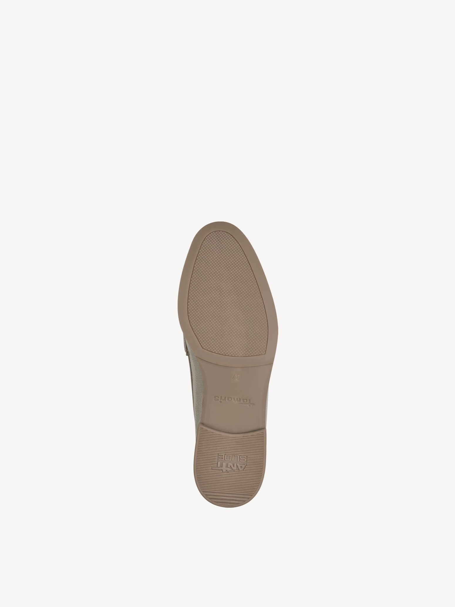 TAMARIS SHELL PATENT LOAFERS