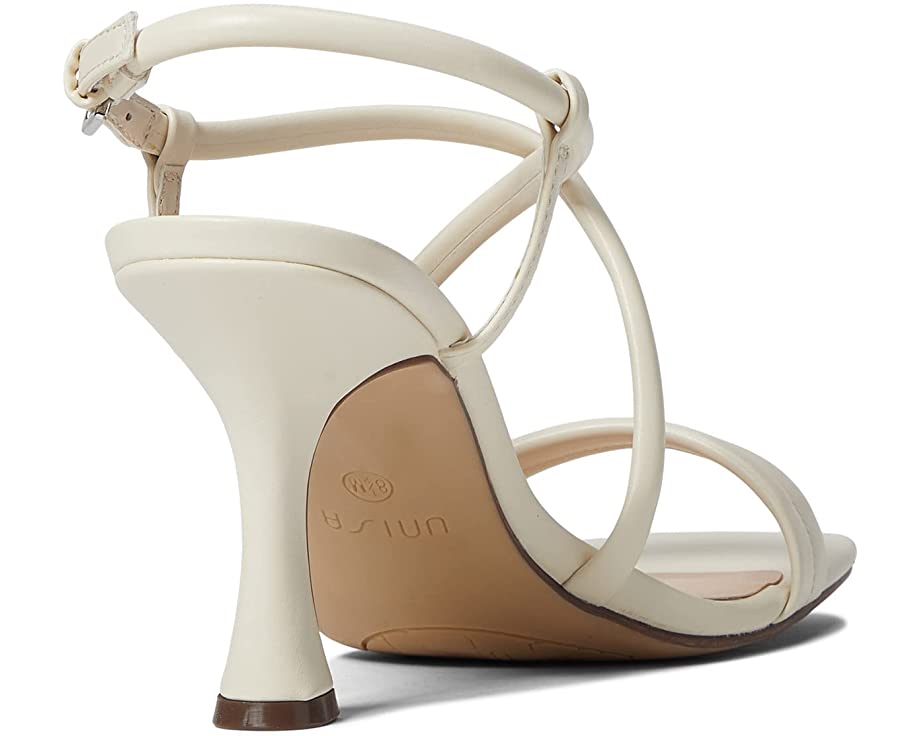 UNISA ECRU LEATHER STRAPPY SANDAL