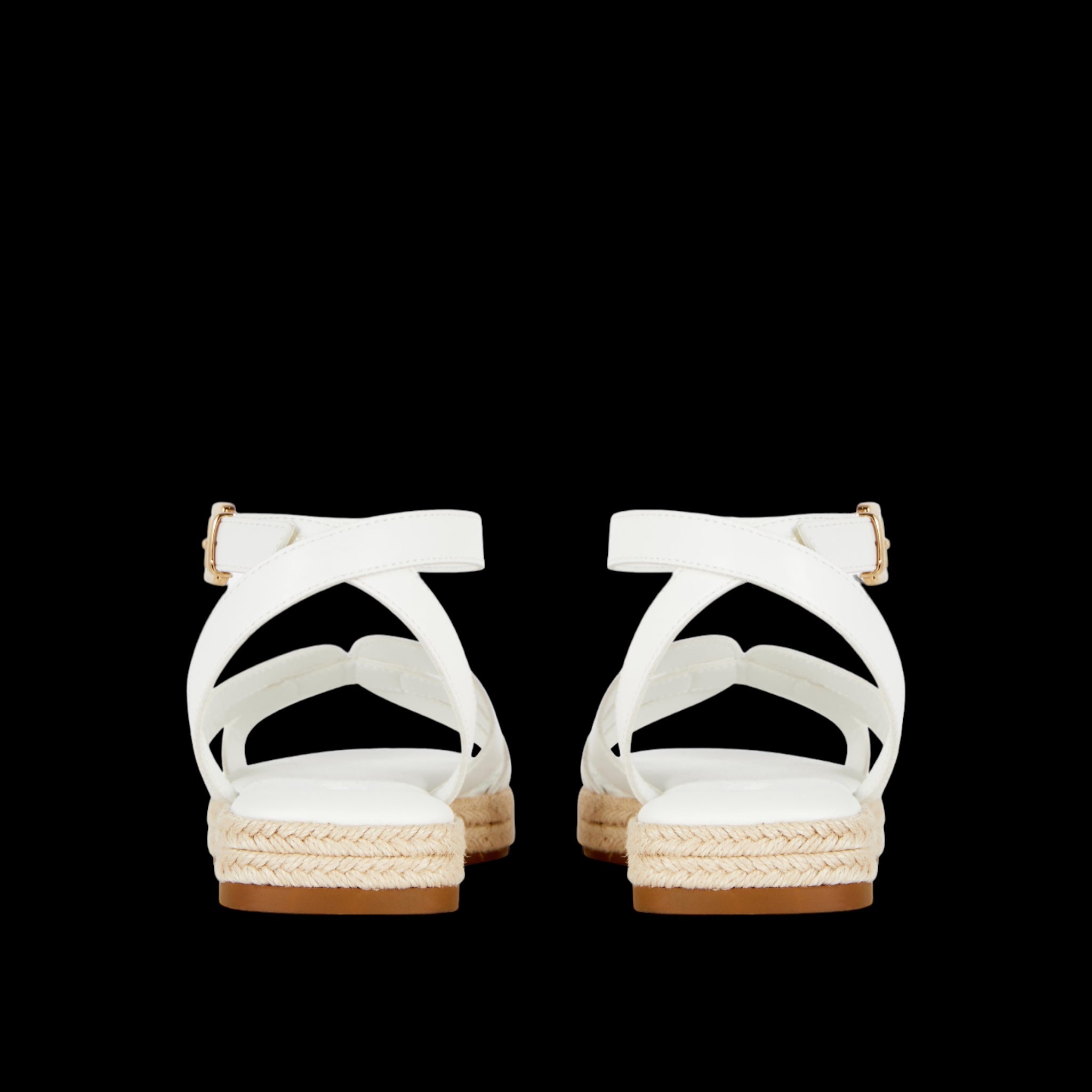 PRIMARK ESPADRILLE SANDAL IN WHITE