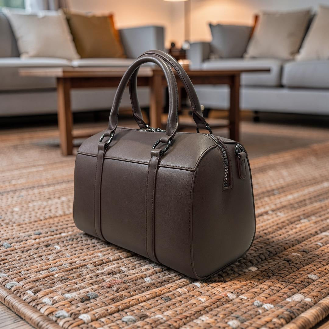 Bagco Double Handle Doctor Bag in Brown