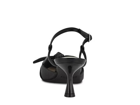 Nine West Bow Detail Slingback Heels in Black