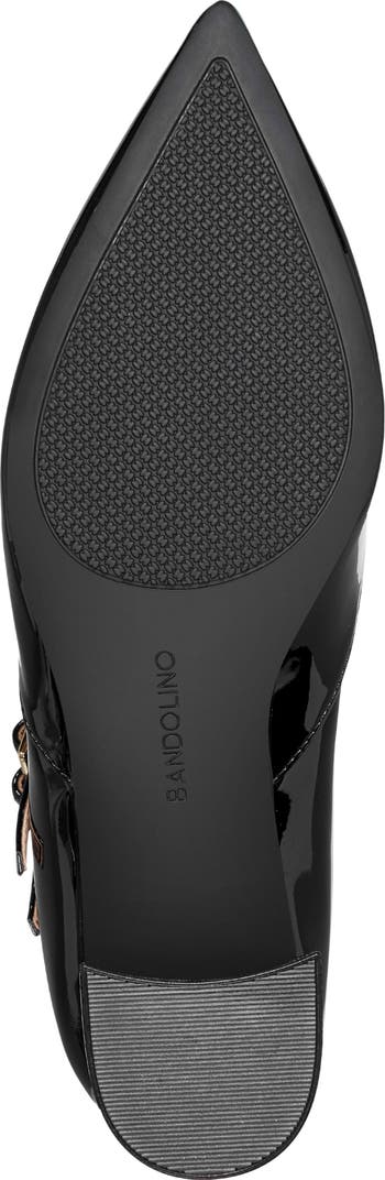 Bandolino Patent Leather Maryjane Pump in Black