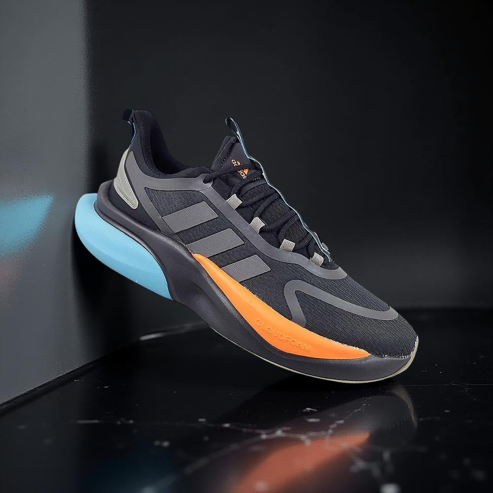 Adidas Alphabounce+ Running Sneakers in Black