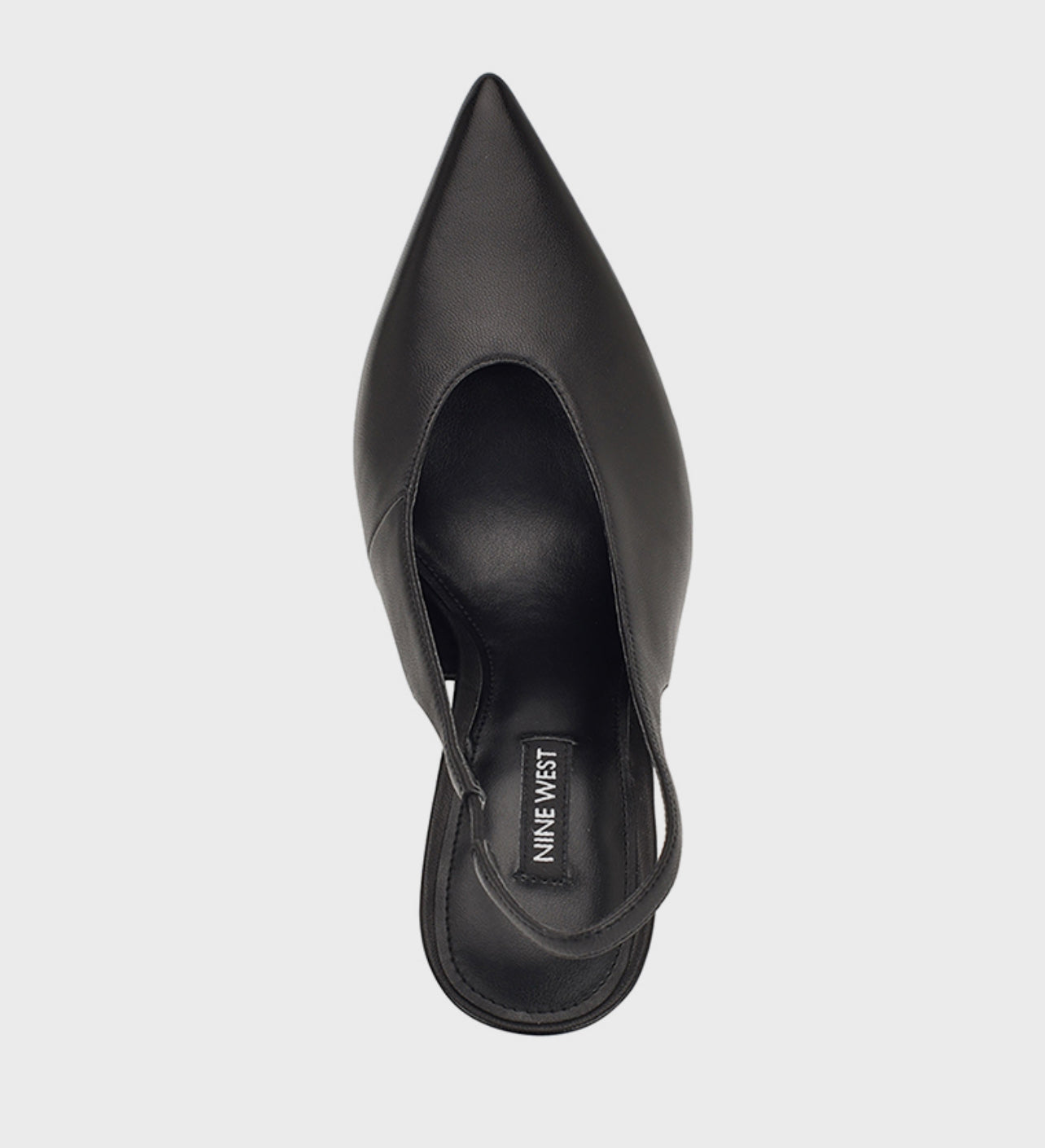 Nine West Pointed Toe Pump Slingbacks in Black