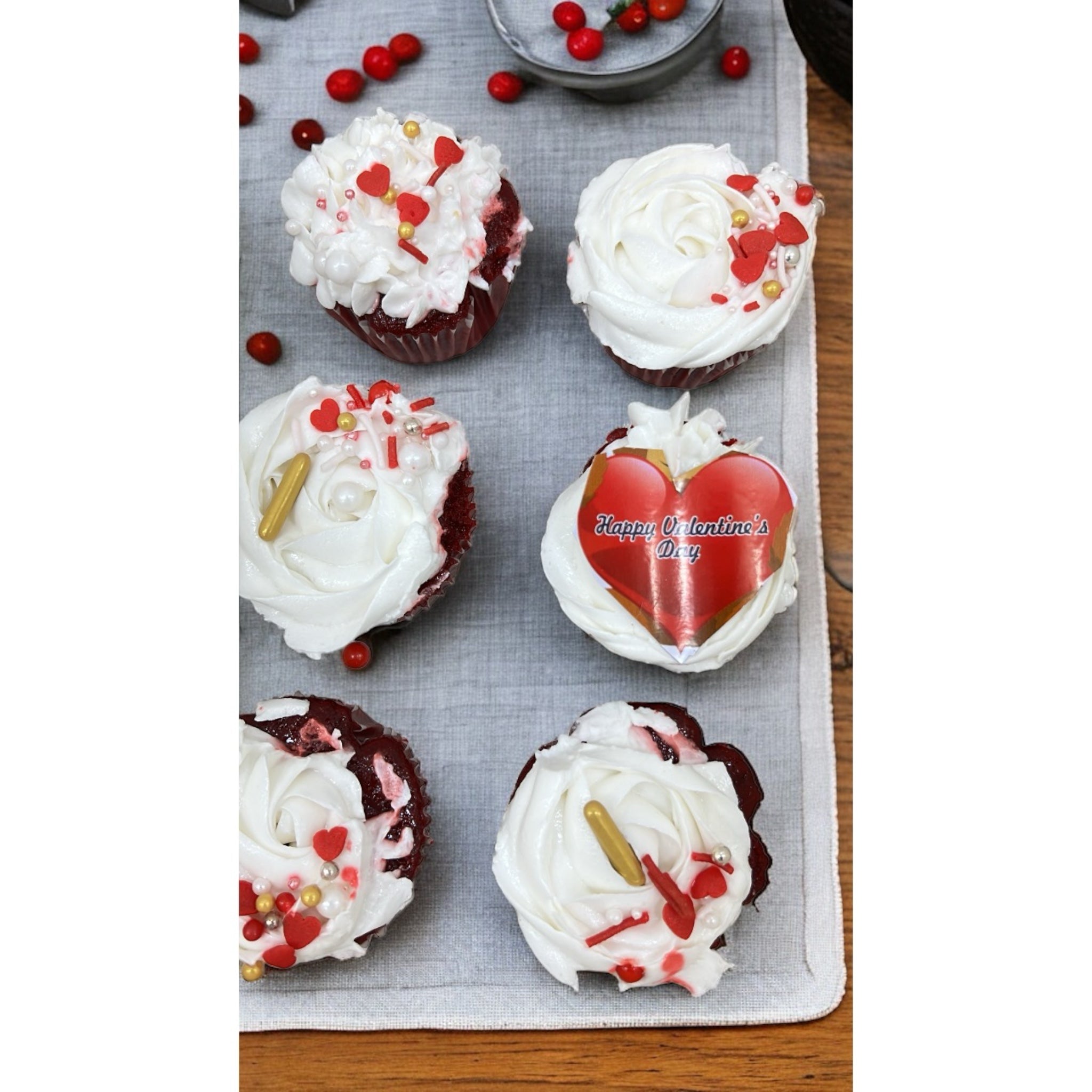 VALENTINES CUPCAKE BOX