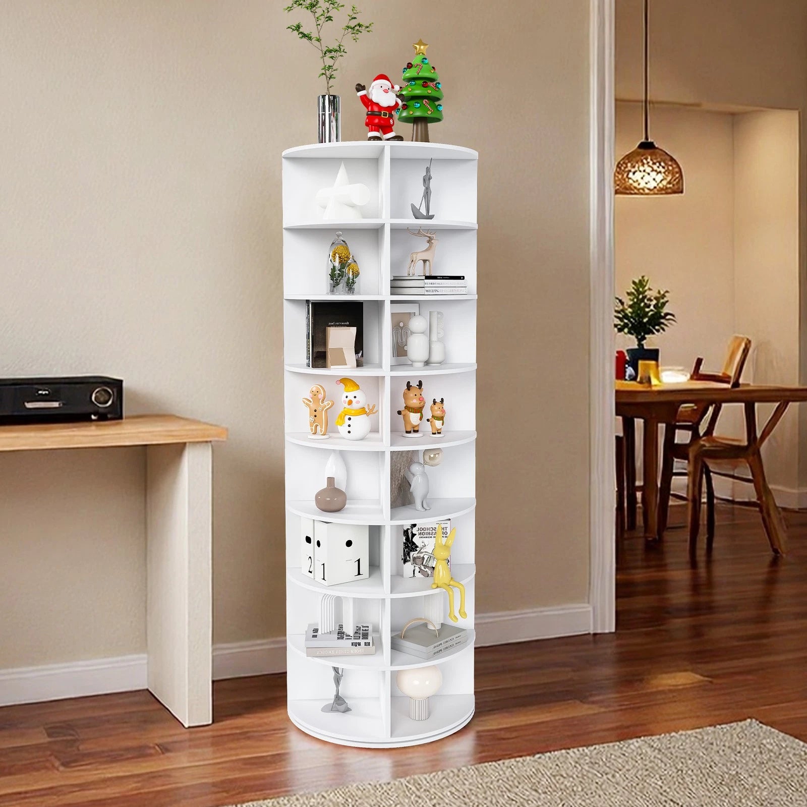 8-Tier 360 Rotating Display Rack