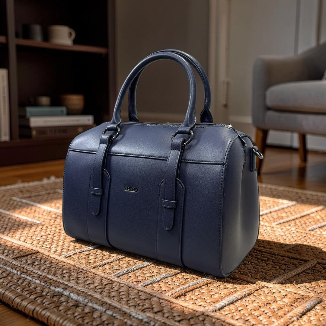 Bagco Double Handle Doctor Bag in Navy
