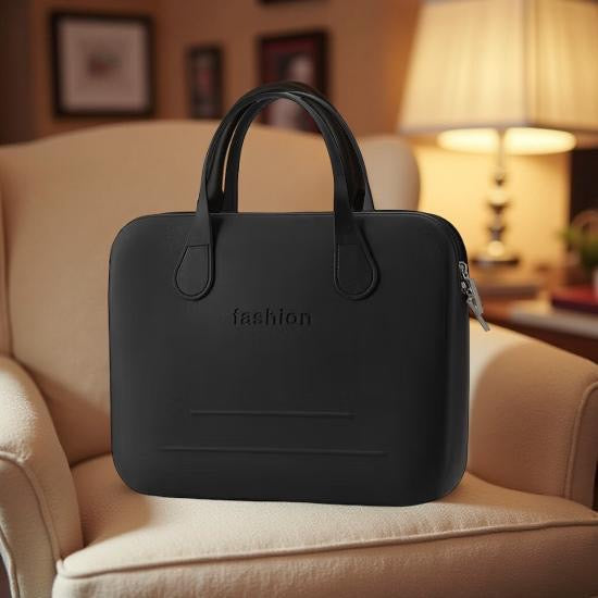 Fashion Silicon Laptop Case in Black