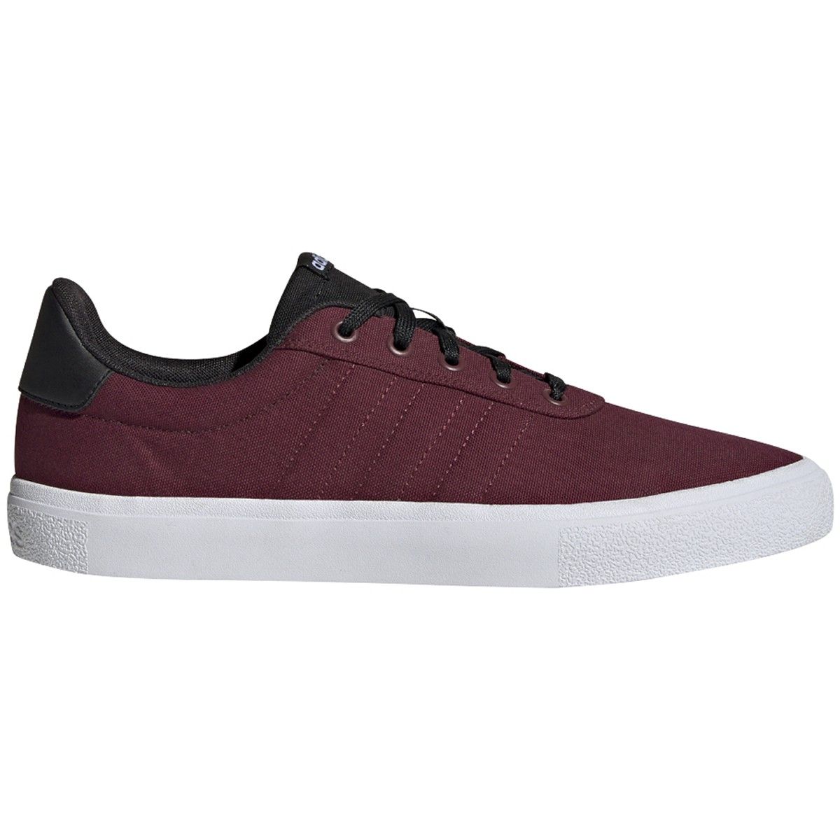 ADIDAS UNISEX VULCRAID3R SNEAKERS IN BURGUNDY