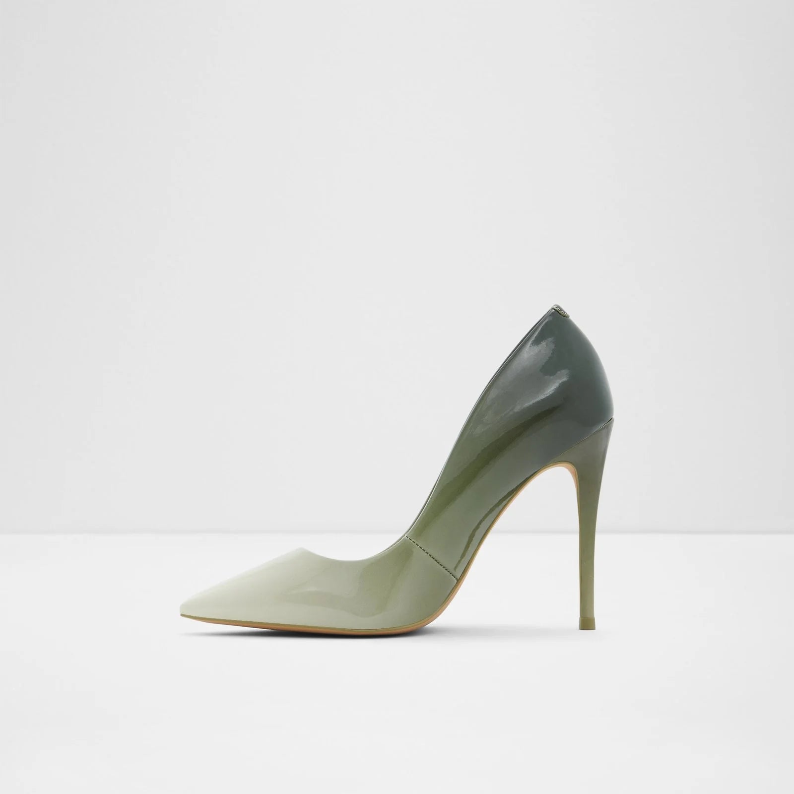 ALDO STESSY OMBRE PUMP IN GREEN/WHITE