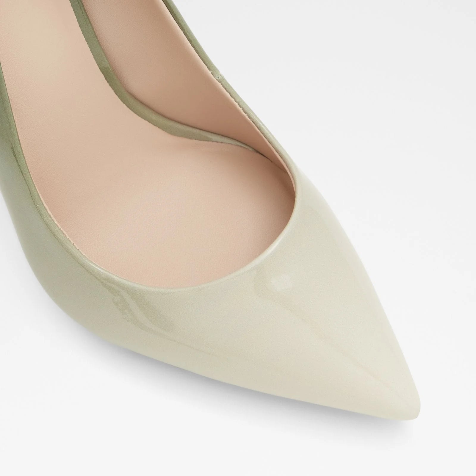 ALDO STESSY OMBRE PUMP IN GREEN/WHITE