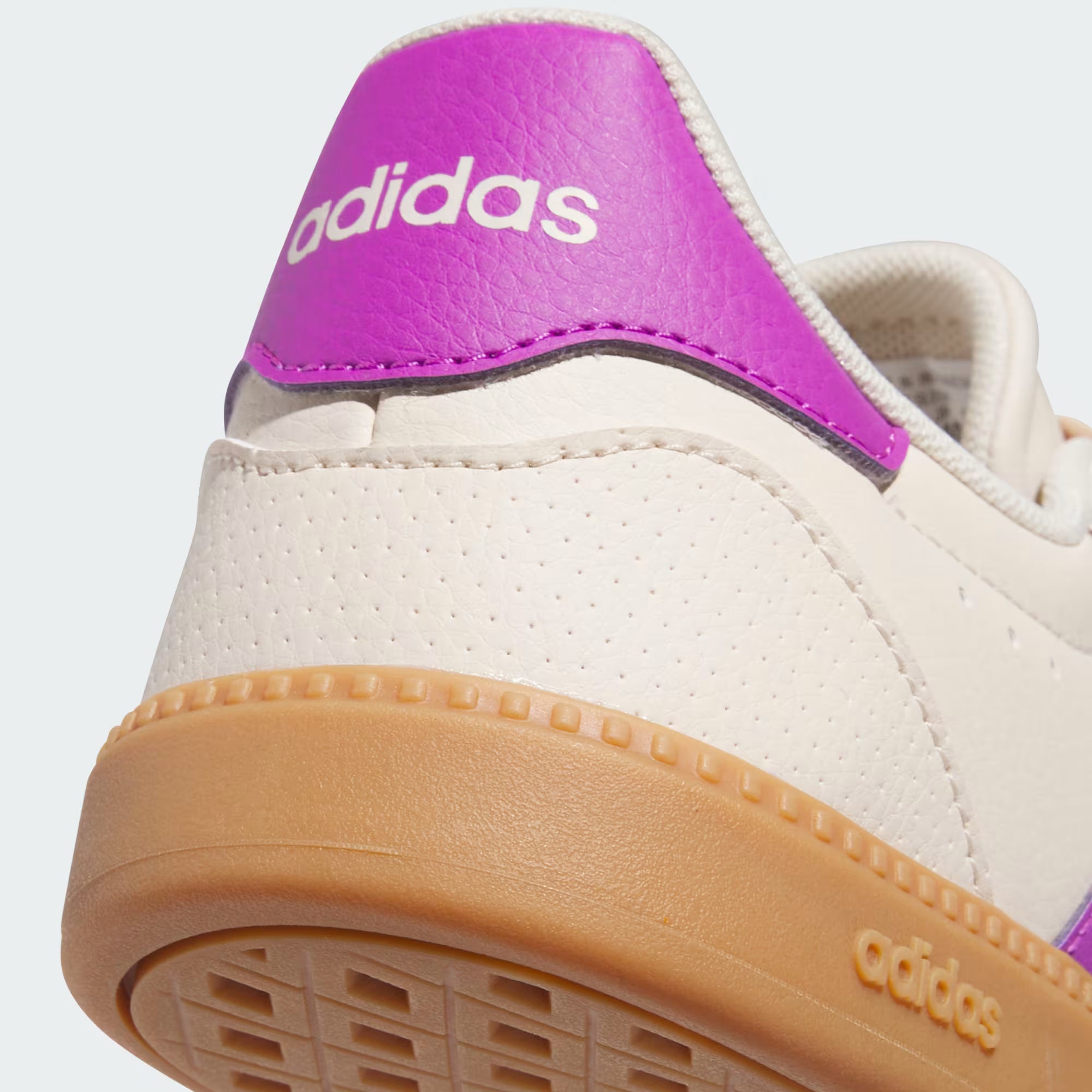 Adidas Breaknet Sleek Sneakers in Ivory/Purple Burst