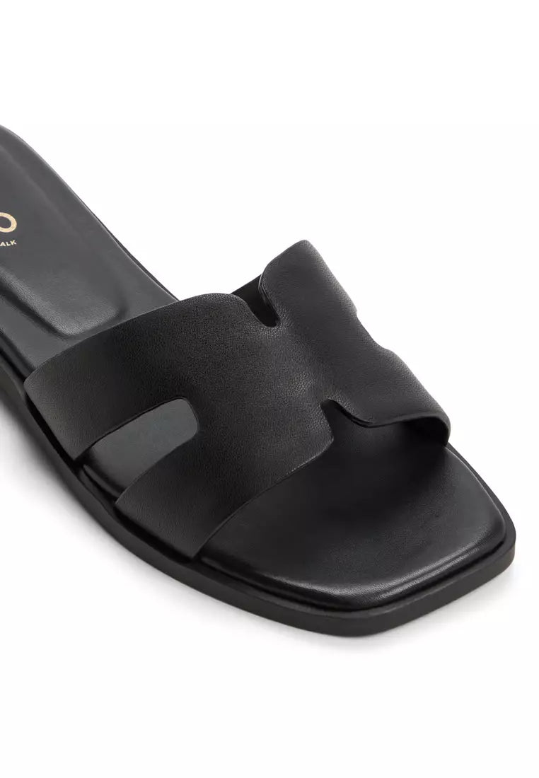 Aldo Oran-Inspired Slide in Black