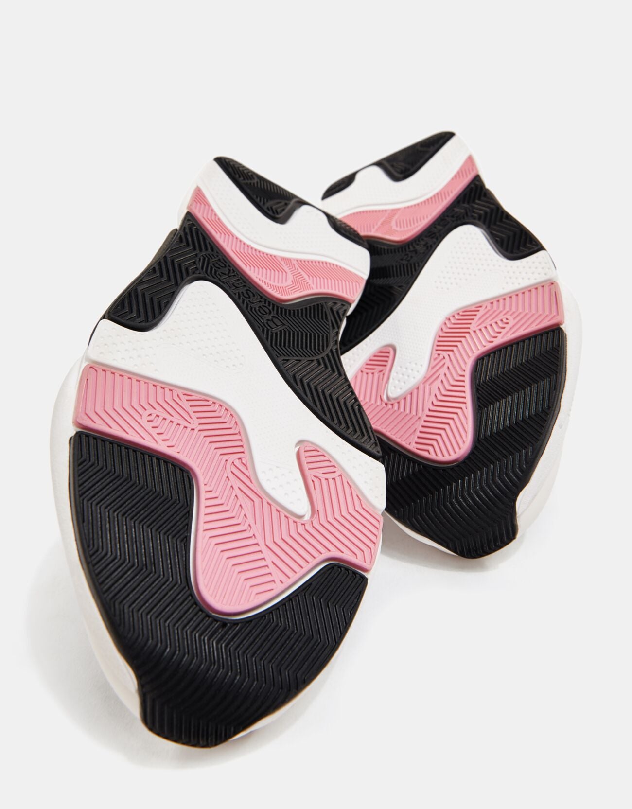 BERSHKA WOMAN TRAINERS WHITE/PINK