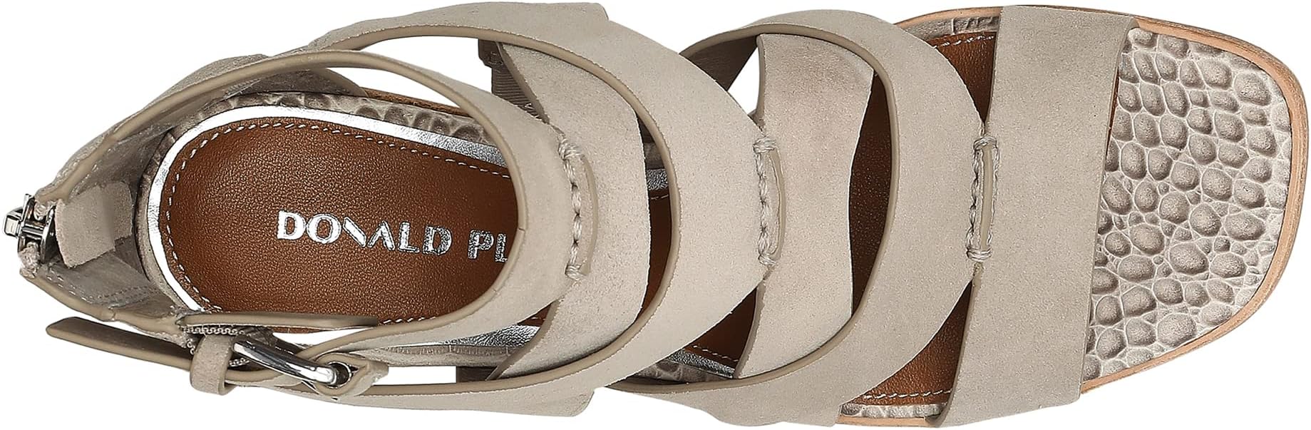 Bandolino Block Heel Sandal in Grey