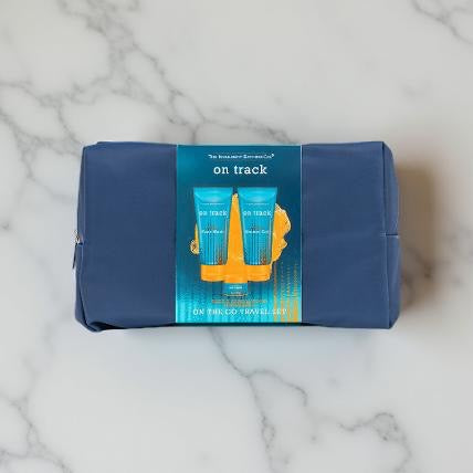 On Track Sage & Sandalwood On The Go Travel Set for Men