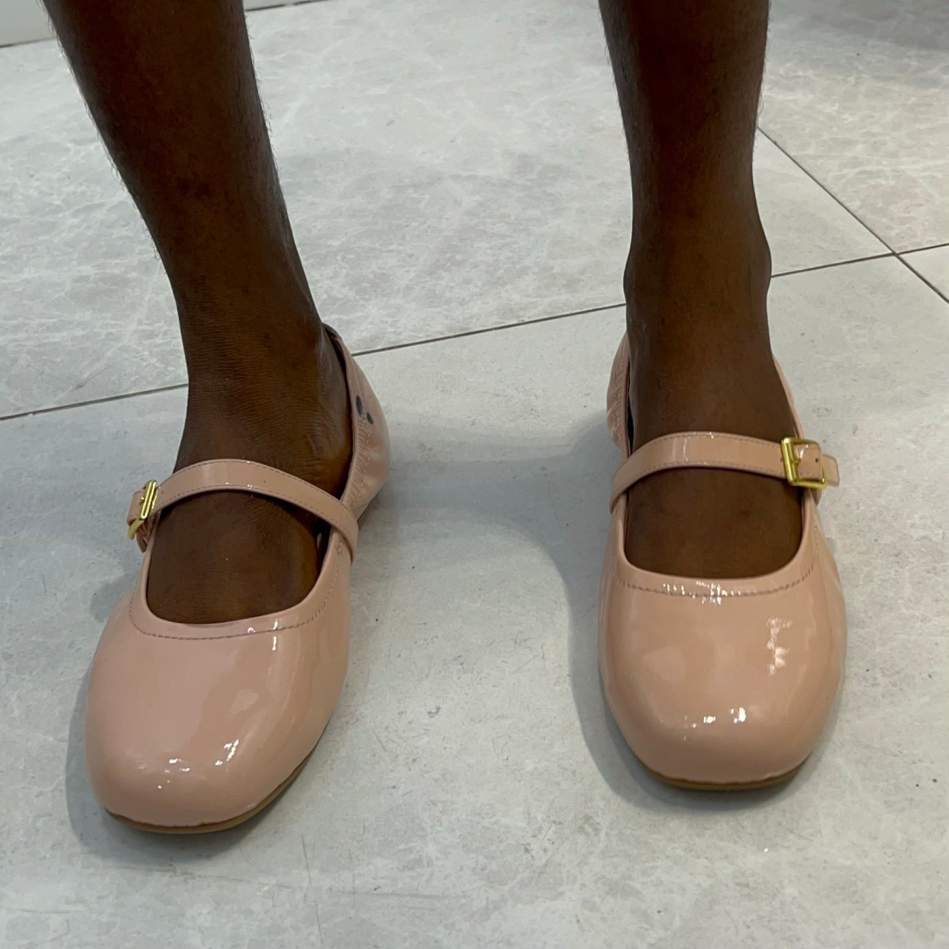Wydr Studios MaryJane Ballerina in Blush