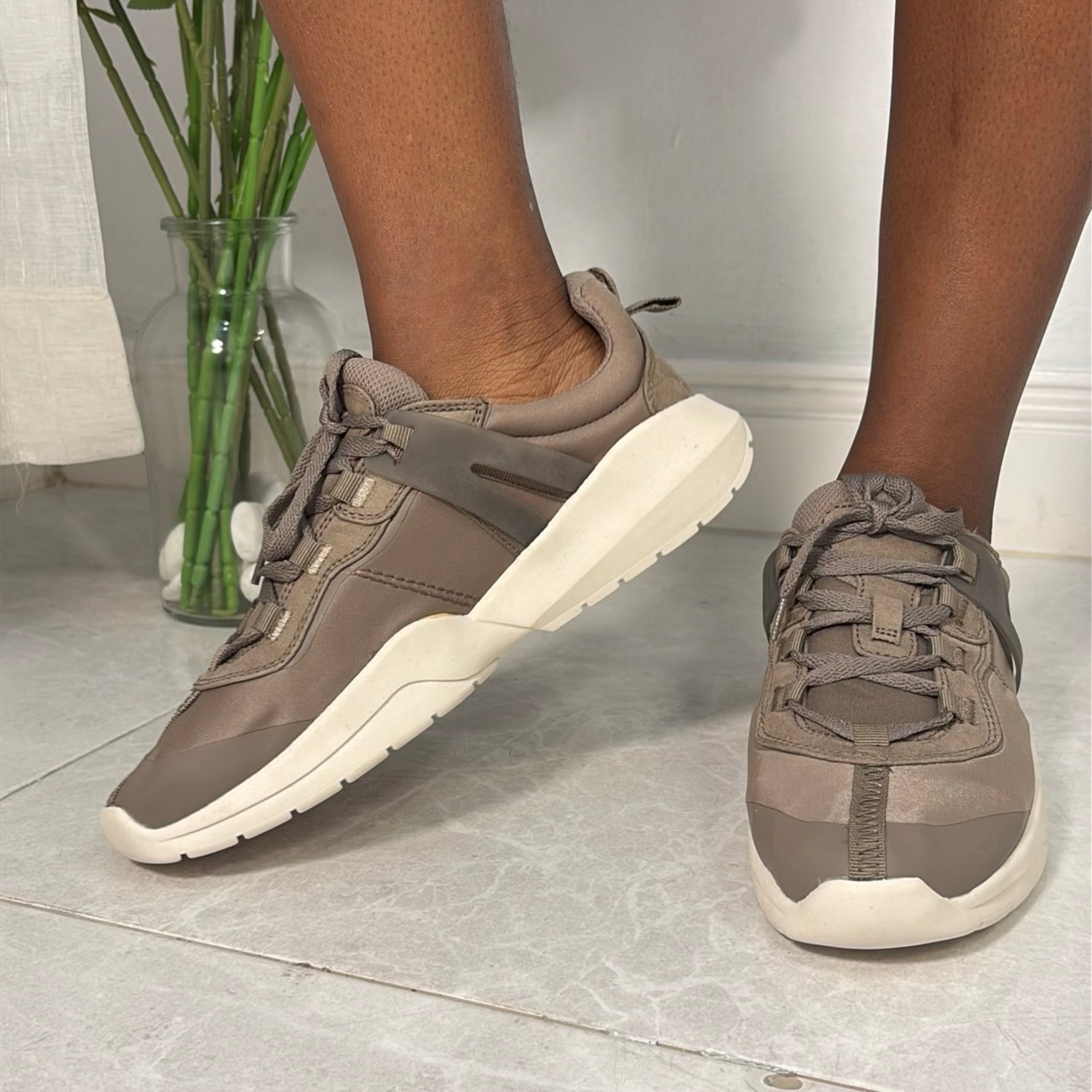 H & M Dark Grey Sneakers in Dark Grey