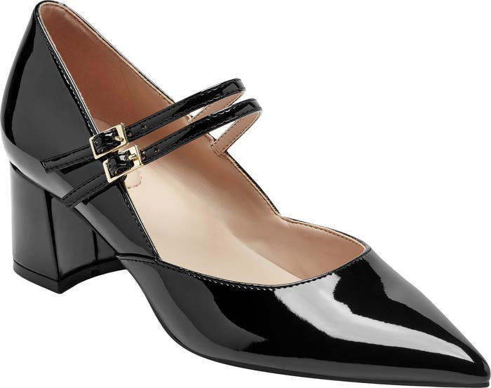 Bandolino Patent Leather Maryjane Pump in Black
