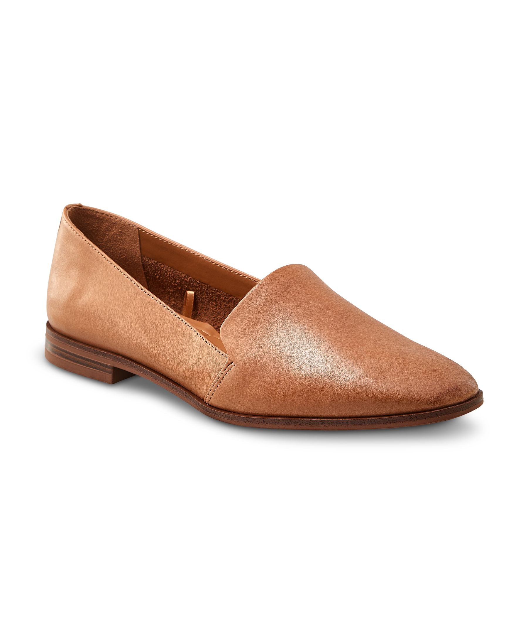 Denver Hayes Leather Loafers in Nude