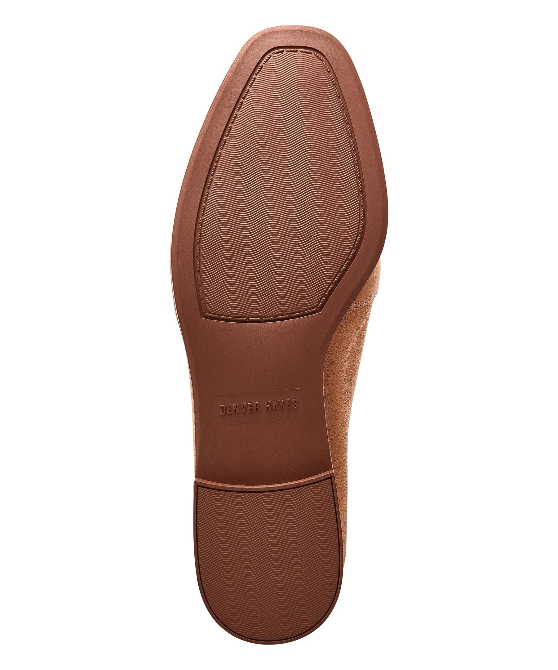 Denver Hayes Leather Loafers in Nude