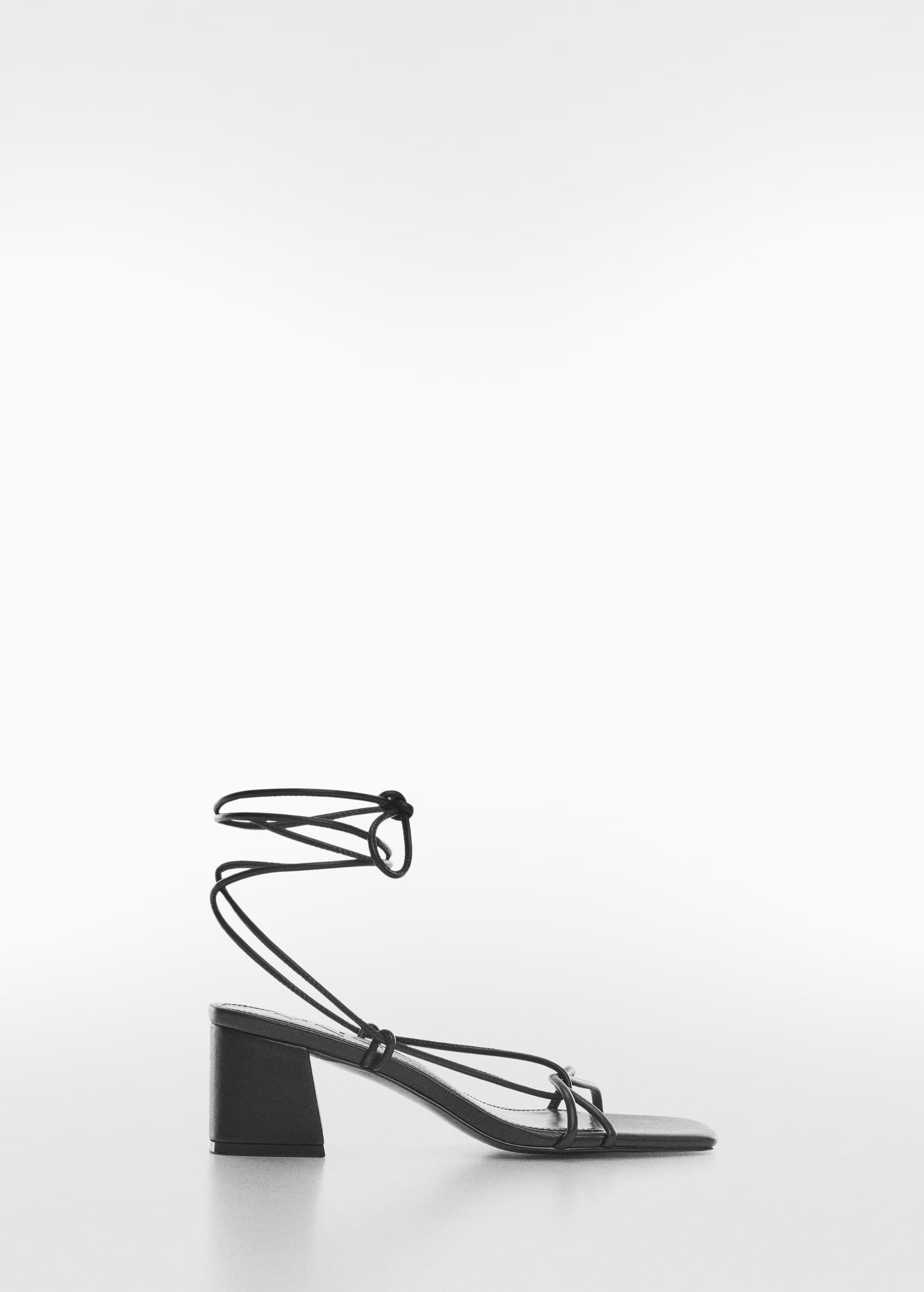 Mango lace up sandals deals