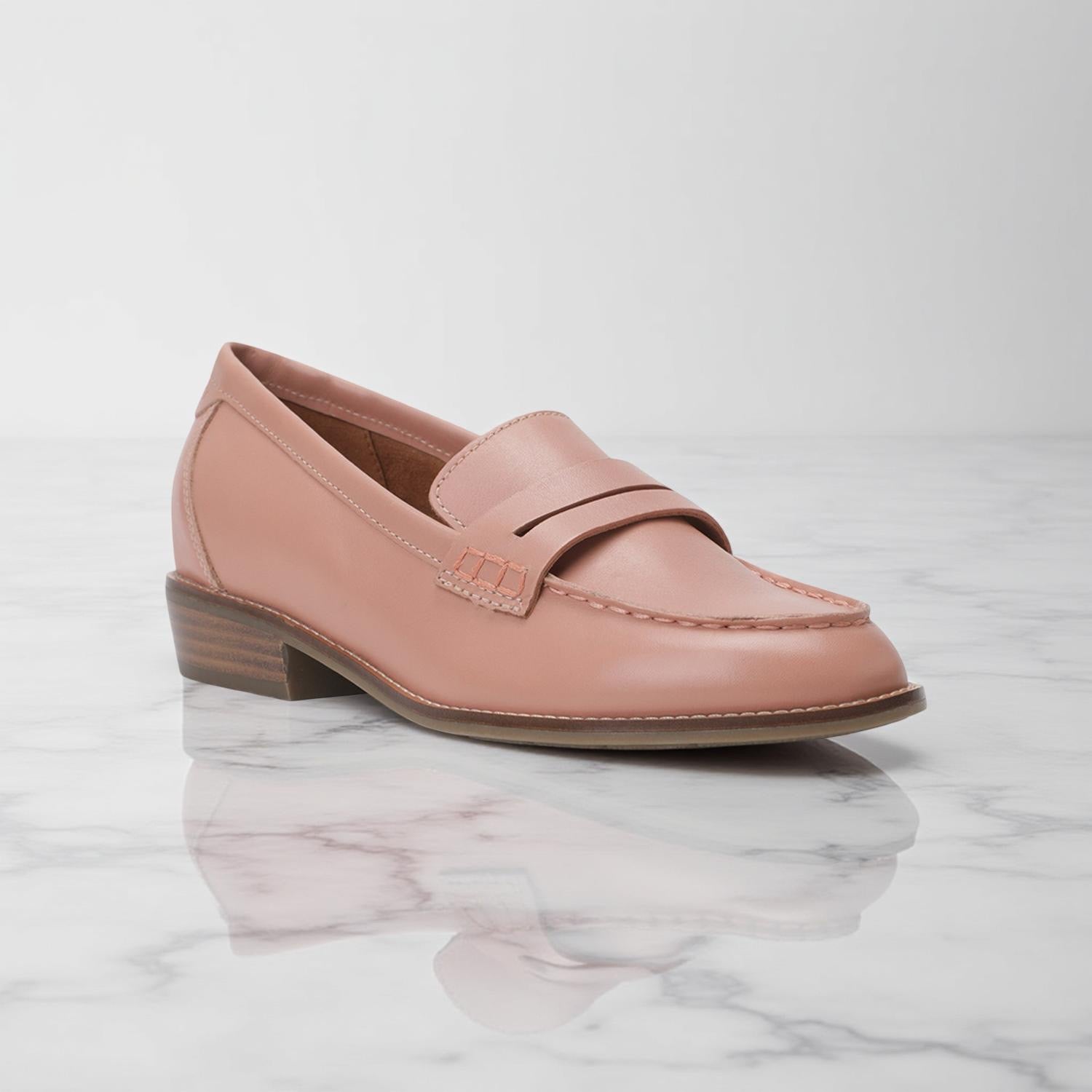 Rockport Penny Loafers in Blush