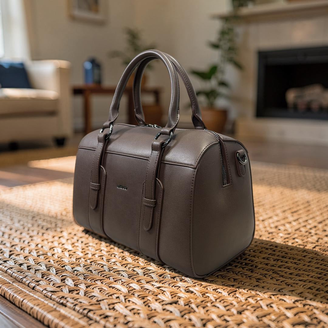 Bagco Double Handle Doctor Bag in Brown